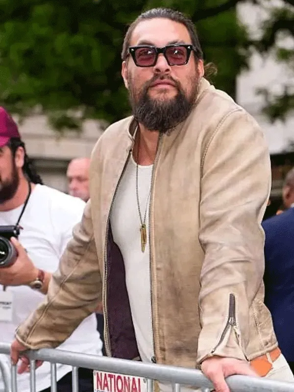 Stylish Jason Momoa Leather Jacket – The Wrecking Crew Movie Jacket