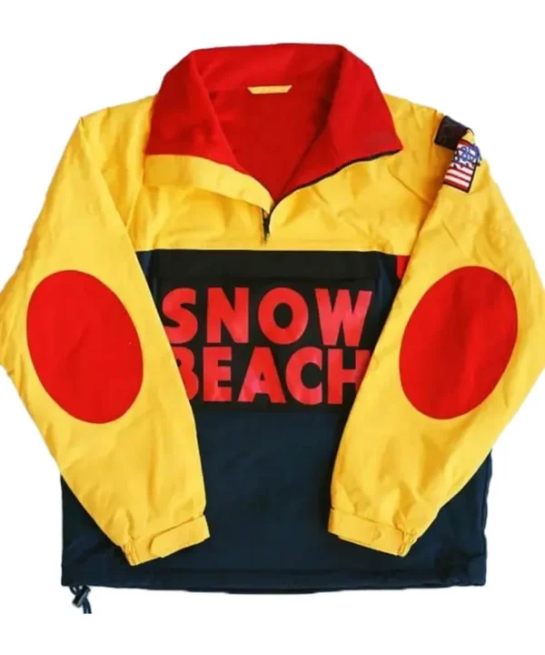 Hip Hop Polo Snow Beach Cotton Jacket | Retro Streetwear Outerwear