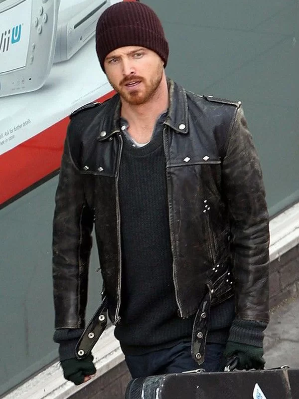 Aaron-Paul-Better-Call-Saul-Black-Leather-Jacket