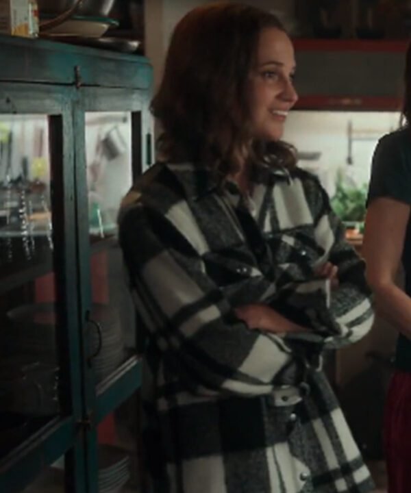 Irma Vep 2022 Alicia Vikander Plaid Jacket