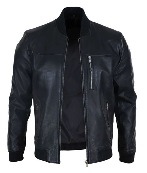 Matthew Black Bomber Jacket