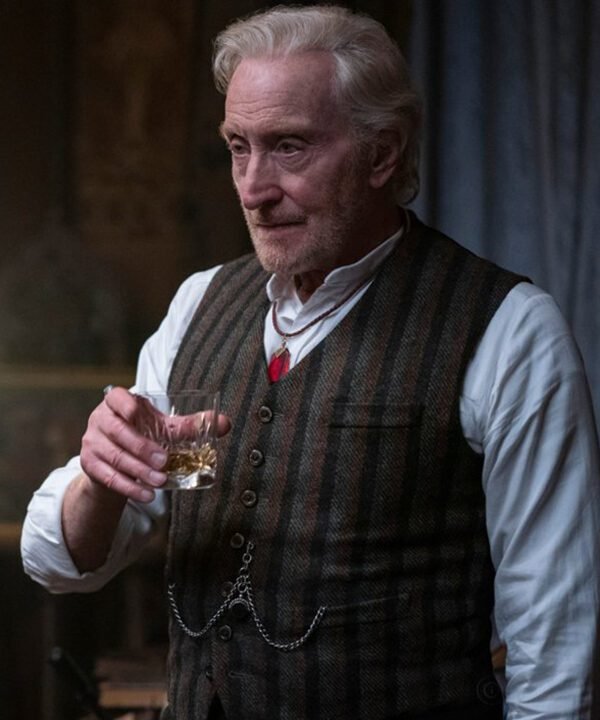 The Sandman 2022 Charles Dance Brown Vest