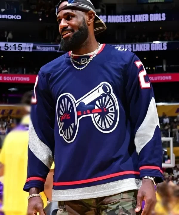 LeBron James Columbus Blue Jersey