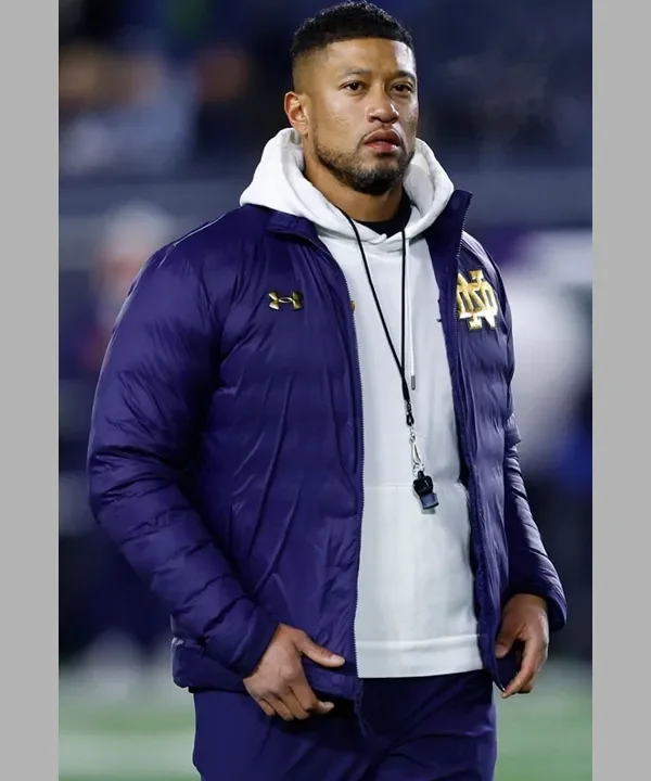 Marcus Freeman Notre Dame Jacket