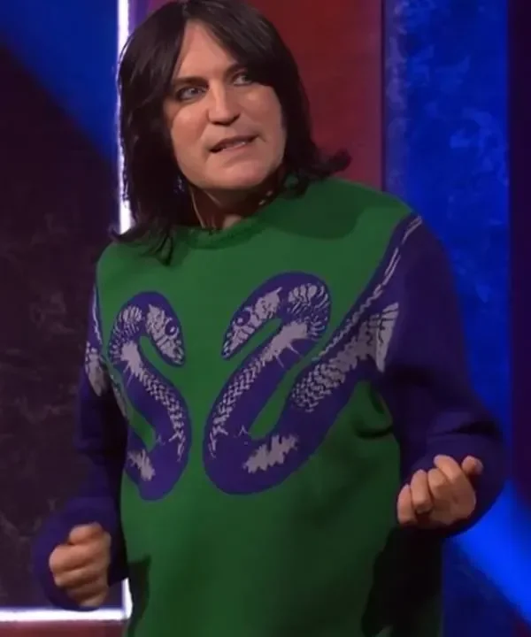 Never Mind the Buzzcocks Noel Fielding Serpent Sweater