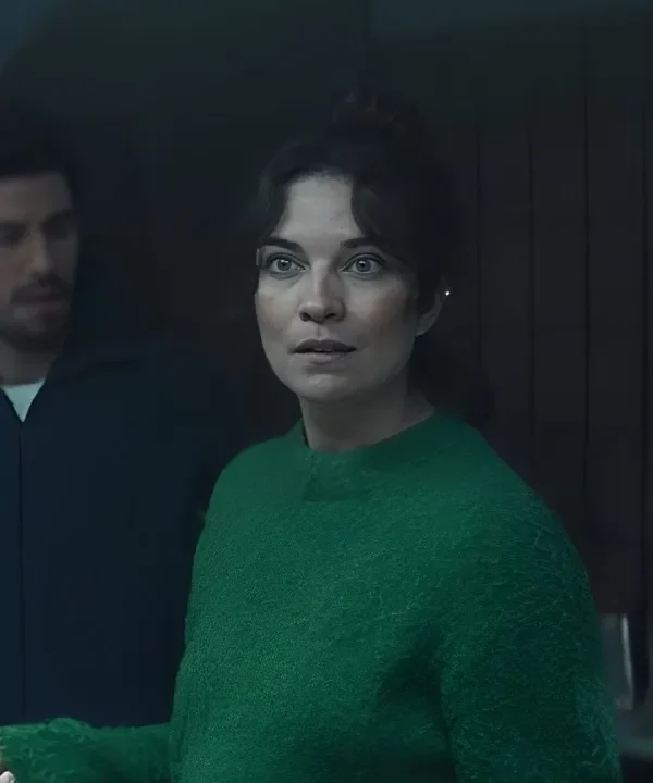 Nine Perfect Strangers Annie Murphy Green Sweater