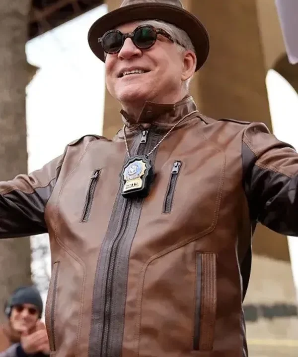Only Murders In The Building S02 Steve Martin Brown Jacket