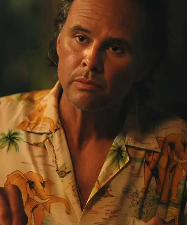 The White Lotus S03 Walton Goggins Elephants Print Shirt