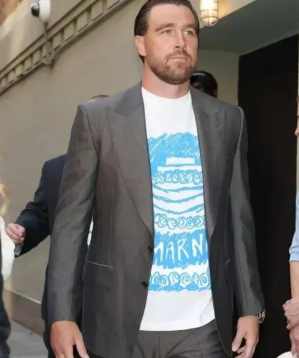 Travis Kelce Amazon 2025 Upfront Blazer