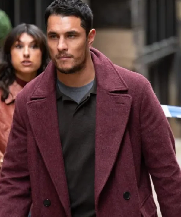 Virdee 2025 Harry Virdee Purple Trench Coat