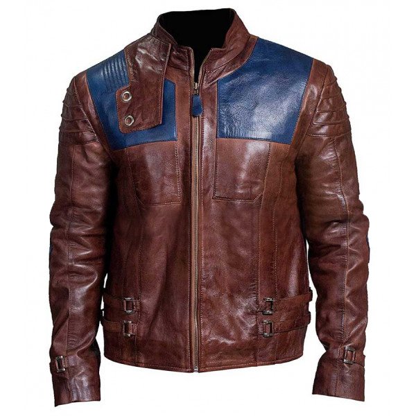 Cameron Cuffe Krypton Seyg-El Brown Leather Jacket